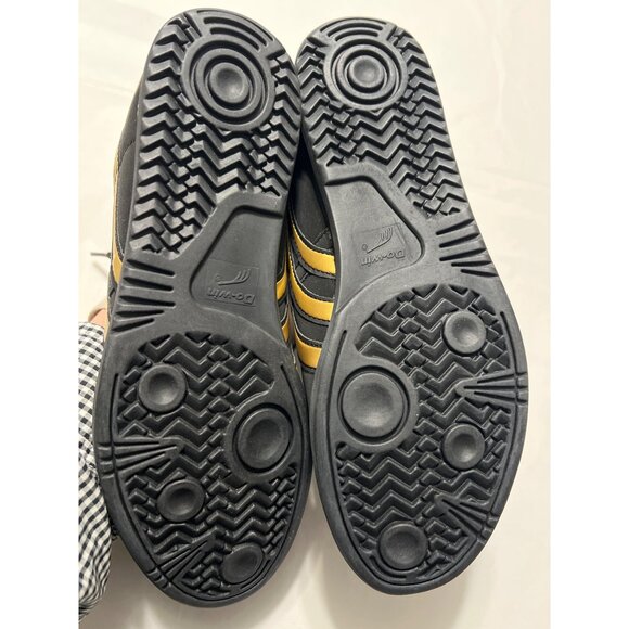 Mens 8.5 Tai Chi Shoes Black & Gold Do-Win - Picture 6 of 10